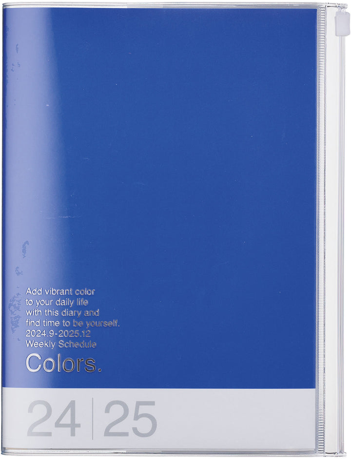 Mark’s – Agenda Semanal vertical 2025 Colors Blue A5 (16,4 x 21,5 cm)