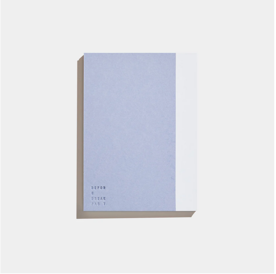 Before Breakfast – Every Day Notes Lilac Gray Grids – A5 Squared Notebook (19.6 x 14.1 cm)