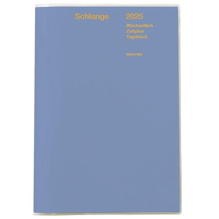 Hightide – Papillon Bleu – Agenda Semainier 2025 B6 (19,1 x 13,7 cm)