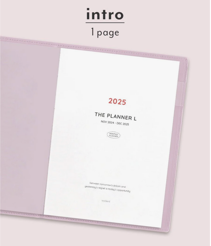 Planner L 2025 iconic