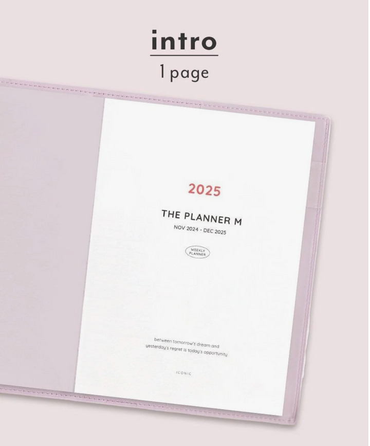  ICONIC- PLANNER M 2025