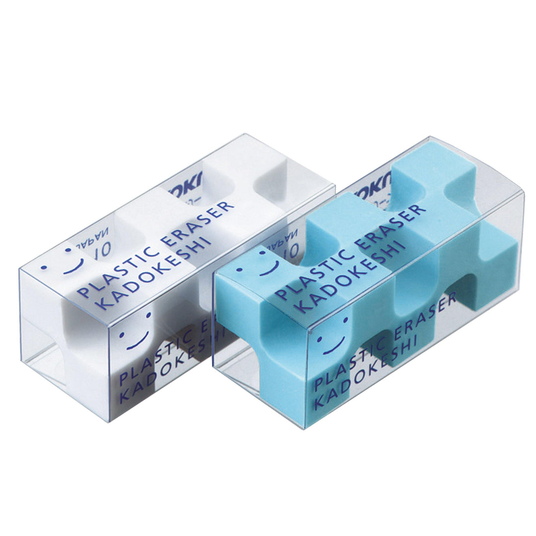 Kokuyo – Kadokeshi Mini – Set of 2 erasers (1.4 x 3.5 cm)